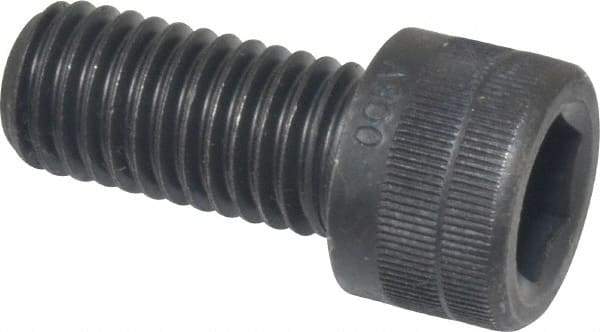 Holo-Krome - M12x1.75 Metric Coarse Hex Socket Drive, Socket Cap Screw - Grade 12.9 Alloy Steel, Black Oxide Finish, Fully Threaded, 25mm Length Under Head - Apex Tool & Supply