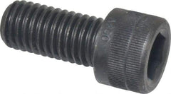 Holo-Krome - M12x1.75 Metric Coarse Hex Socket Drive, Socket Cap Screw - Grade 12.9 Alloy Steel, Black Oxide Finish, Fully Threaded, 25mm Length Under Head - Apex Tool & Supply