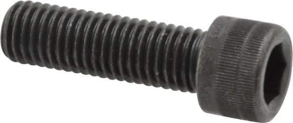 Holo-Krome - M12x1.75 Metric Coarse Hex Socket Drive, Socket Cap Screw - Grade 12.9 Alloy Steel, Black Oxide Finish, Fully Threaded, 40mm Length Under Head - Apex Tool & Supply