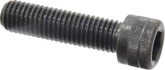 Holo-Krome - M12x1.75 Metric Coarse Hex Socket Drive, Socket Cap Screw - Grade 12.9 Alloy Steel, Black Oxide Finish, Fully Threaded, 45mm Length Under Head - Apex Tool & Supply