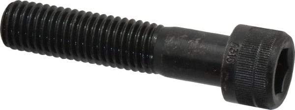 Holo-Krome - M12x1.75 Metric Coarse Hex Socket Drive, Socket Cap Screw - Grade 12.9 Alloy Steel, Black Oxide Finish, Fully Threaded, 55mm Length Under Head - Apex Tool & Supply