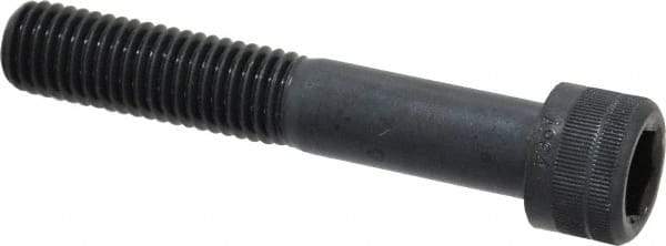 Holo-Krome - M12x1.75 Metric Coarse Hex Socket Drive, Socket Cap Screw - Grade 12.9 Alloy Steel, Black Oxide Finish, Partially Threaded, 70mm Length Under Head - Apex Tool & Supply