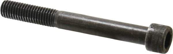 Holo-Krome - M12x1.75 Metric Coarse Hex Socket Drive, Socket Cap Screw - Grade 12.9 Alloy Steel, Black Oxide Finish, Partially Threaded, 100mm Length Under Head - Apex Tool & Supply
