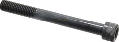 Holo-Krome - M12x1.75 Metric Coarse Hex Socket Drive, Socket Cap Screw - Grade 12.9 Alloy Steel, Black Oxide Finish, Partially Threaded, 110mm Length Under Head - Apex Tool & Supply