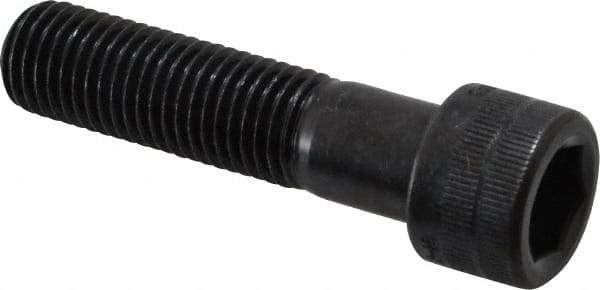 Holo-Krome - M16x2.00 Metric Coarse Hex Socket Drive, Socket Cap Screw - Grade 12.9 Alloy Steel, Black Oxide Finish, Fully Threaded, 65mm Length Under Head - Apex Tool & Supply