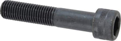 Holo-Krome - M16x2.00 Metric Coarse Hex Socket Drive, Socket Cap Screw - Grade 12.9 Alloy Steel, Black Oxide Finish, Partially Threaded, 80mm Length Under Head - Apex Tool & Supply