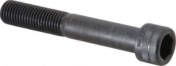Holo-Krome - M16x2.00 Metric Coarse Hex Socket Drive, Socket Cap Screw - Grade 12.9 Alloy Steel, Black Oxide Finish, Partially Threaded, 130mm Length Under Head - Apex Tool & Supply