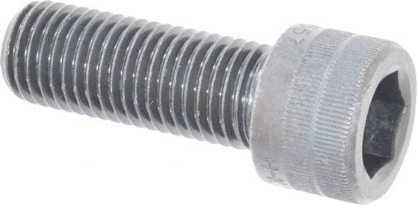 Holo-Krome - M20x2.50 Metric Coarse Hex Socket Drive, Socket Cap Screw - Grade 12.9 Alloy Steel, Black Oxide Finish, Fully Threaded, 55mm Length Under Head - Apex Tool & Supply