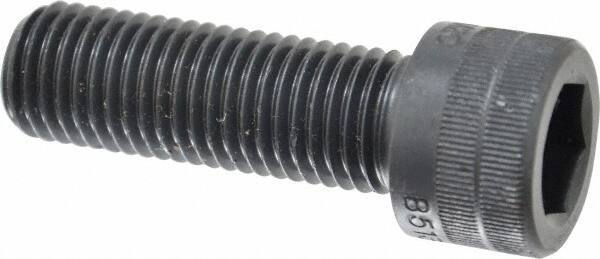 Holo-Krome - M20x2.50 Metric Coarse Hex Socket Drive, Socket Cap Screw - Grade 12.9 Alloy Steel, Black Oxide Finish, Fully Threaded, 60mm Length Under Head - Apex Tool & Supply