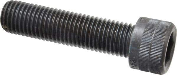 Holo-Krome - M20x2.50 Metric Coarse Hex Socket Drive, Socket Cap Screw - Grade 12.9 Alloy Steel, Black Oxide Finish, Partially Threaded, 80mm Length Under Head - Apex Tool & Supply
