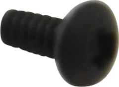 Camcar - #4-40 UNC Torx Plus Drive, Button Screw - Alloy Steel, Black Oxide Finish, Fully Threaded, 1/4" Length Under Head - Apex Tool & Supply