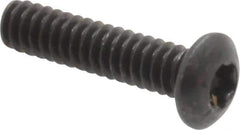 Camcar - #4-40 UNC Torx Plus Drive, Button Screw - Alloy Steel, Black Oxide Finish, Fully Threaded, 1/2" Length Under Head - Apex Tool & Supply