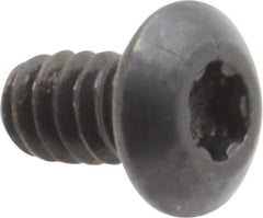 Camcar - #6-32 UNC Torx Plus Drive, Button Screw - Alloy Steel, Black Oxide Finish, Fully Threaded, 1/4" Length Under Head - Apex Tool & Supply
