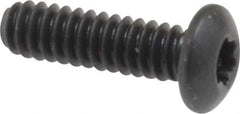 Camcar - #6-32 UNC Torx Plus Drive, Button Screw - Alloy Steel, Black Oxide Finish, Fully Threaded, 1/2" Length Under Head - Apex Tool & Supply