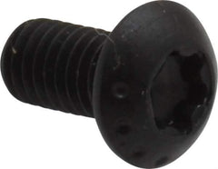Camcar - #10-32 UNF Torx Plus Drive, Button Screw - Alloy Steel, Black Oxide Finish, Fully Threaded, 3/8" Length Under Head - Apex Tool & Supply
