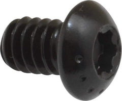 Camcar - 1/4-20 UNC Torx Plus Drive, Button Screw - Alloy Steel, Black Oxide Finish, Fully Threaded, 3/8" Length Under Head - Apex Tool & Supply