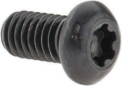 Camcar - 5/16-18 UNC Torx Plus Drive, Button Screw - Alloy Steel, Black Oxide Finish, Fully Threaded, 5/8" Length Under Head - Apex Tool & Supply