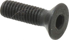 Holo-Krome - M3x0.50 Metric Coarse Hex Socket Drive, 90° Flat Screw - Grade 12.9 Alloy Steel, Black Oxide Finish, 10mm OAL - Apex Tool & Supply