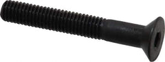 Holo-Krome - M5x0.80 Metric Coarse Hex Socket Drive, 90° Flat Screw - Grade 12.9 Alloy Steel, Black Oxide Finish, Fully Threaded, 35mm OAL - Apex Tool & Supply
