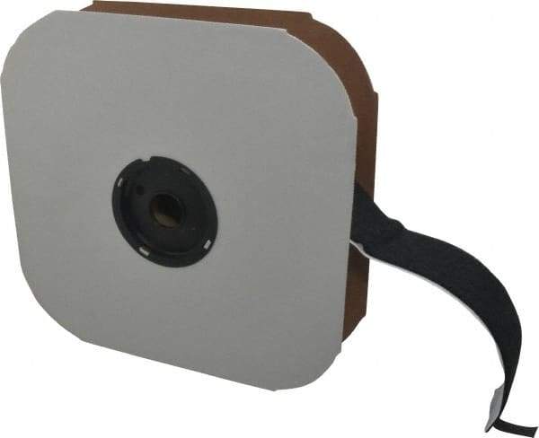 VELCRO Brand - 2" Wide x 10 Yd Long Adhesive Backed Loop Roll - Continuous Roll, Black - Apex Tool & Supply