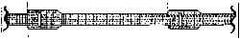 VELCRO Brand - 675 Piece 1" Wide x 8" Piece Length, Self Fastening Tie/Strap Hook & Loop Strap - Perforated/Pieces Roll, Black - Apex Tool & Supply