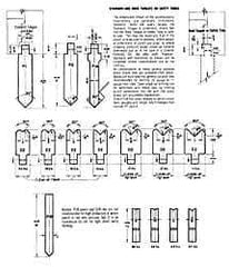 Made in USA - 10 Gauge, Press Brake Punch and Die Set - 3/32 Inch Nose Radius, 8 Ft. Punch and Die Length - Apex Tool & Supply