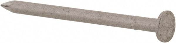 Made in USA - 2D, 15 Gauge, 1" OAL Common Nails - Smooth Shank, T304 Stainless Steel - Apex Tool & Supply