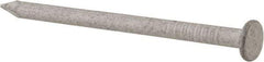 Made in USA - 6D, #11, 2" OAL Common Nails - Smooth Shank, Aluminum - Apex Tool & Supply