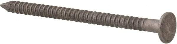 Made in USA - 3D, 14 Gauge, 1-1/4" OAL Common Nails - Ring Shank, 316 Stainless Steel - Apex Tool & Supply