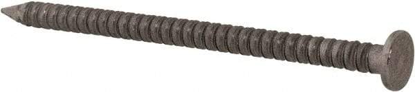 Made in USA - 6D, 11 Gauge, 2" OAL Common Nails - Ring Shank, 18-8 Stainless Steel - Apex Tool & Supply