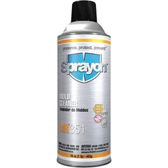 Sprayon - 16 Ounce Aerosol Can, Clear, Mold Cleaner - Apex Tool & Supply