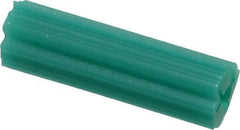 Value Collection - 1/4" Diam, 1/4" Drill, 1" OAL, Plug Concrete Anchor - Plastic - Apex Tool & Supply