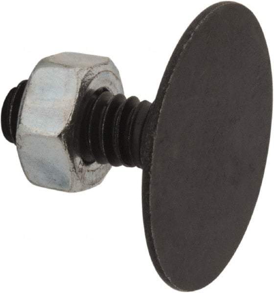 Value Collection - 1/4-20, 3/4" OAL, 31/32" Head Diam, Steel Elevator Bolt - Uncoated, Flat Head, UNC Thread, Grade 2 - Apex Tool & Supply