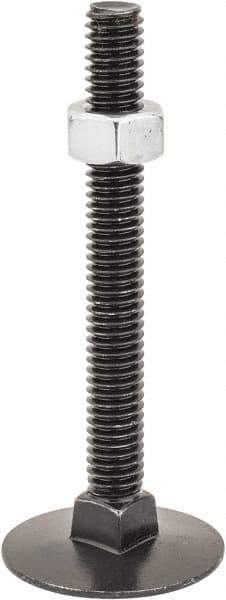 Value Collection - 5/16-18, 3" OAL, 1-3/16" Head Diam, Steel Elevator Bolt - Uncoated, Flat Head, UNC Thread, Grade 2 - Apex Tool & Supply