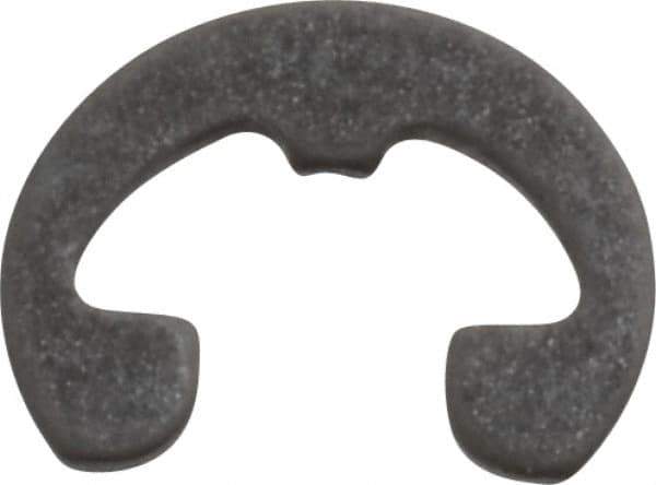 Rotor Clip - 3/16" Groove Diam, 7/32" Shaft Diam, Phosphate Steel, Reinforced E Style External Retaining Rings - 0.029" Groove Width, 0.015" Groove Depth, 0.025" Ring Thickness, Grade 1060-1090 - Apex Tool & Supply