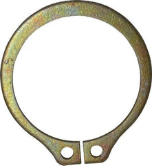 Rotor Clip - 0.94" Groove Diam, 1" Shaft Diam, Zinc Yellow Dichromate Steel, Snap External Retaining Rings - 0.046" Groove Width, 0.03" Groove Depth, 0.042" Ring Thickness, Grade 1060-1090 - Apex Tool & Supply
