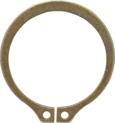 Rotor Clip - 63/64" Shaft Diam, 0.926" Groove Diam, Spring Steel External SH Style Retaining Ring - Apex Tool & Supply