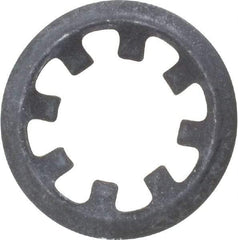 Rotor Clip - 5/16" Shaft Diam, Phosphate Steel, Self Locking External Retaining Rings - 0.015" Ring Thickness, Grade 1060-1090 - Apex Tool & Supply