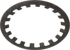 Rotor Clip - 1" Shaft Diam, Phosphate Steel, Self Locking External Retaining Rings - 0.015" Ring Thickness, Grade 1060-1090 - Apex Tool & Supply