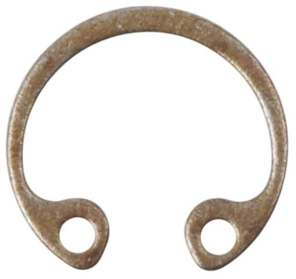 Rotor Clip - 0.042" Thick, Phosphate Finish, Steel Snap Internal Retaining Ring - 0.046" Groove Width, 0.033" Groove Depth, 1.066" Groove Diam, Grade 1060-1090 - Apex Tool & Supply