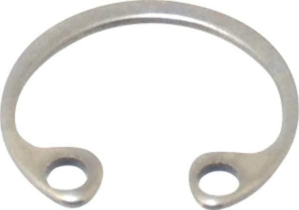 Rotor Clip - 0.015" Thick, Stainless Steel Snap Internal Retaining Ring - 0.02" Groove Width, 0.009" Groove Depth, 0.268" Groove Diam, Grade 15-7 Grade 632 - Apex Tool & Supply