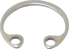 Rotor Clip - 0.015" Thick, Stainless Steel Snap Internal Retaining Ring - 0.02" Groove Width, 0.009" Groove Depth, 0.268" Groove Diam, Grade 15-7 Grade 632 - Apex Tool & Supply