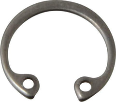 Rotor Clip - 0.025" Thick, Stainless Steel Snap Internal Retaining Ring - 0.029" Groove Width, 0.012" Groove Depth, 0.461" Groove Diam, Grade 15-7 Grade 632 - Apex Tool & Supply