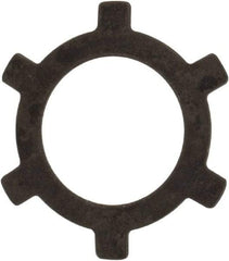 Rotor Clip - 0.01" Thick, Phosphate Finish, Steel Self Locking Internal Retaining Ring - Grade 1060-1090 - Apex Tool & Supply