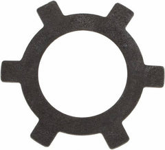 Rotor Clip - 0.01" Thick, Phosphate Finish, Steel Self Locking Internal Retaining Ring - Grade 1060-1090 - Apex Tool & Supply