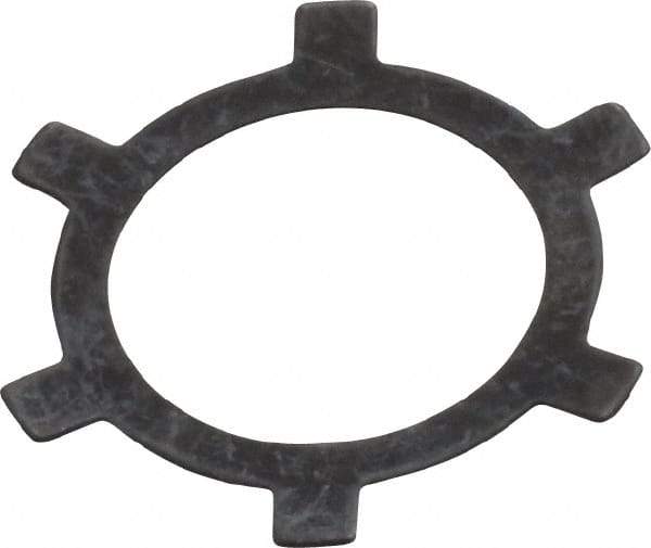 Rotor Clip - 0.01" Thick, Phosphate Finish, Steel Self Locking Internal Retaining Ring - Grade 1060-1090 - Apex Tool & Supply