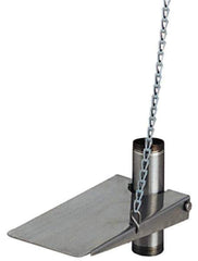 PRO-SAFE - Plumbed Wash Station Hand/Foot Control Treadle Assembly with Chain - Compatible with Combination Drench Shower & Eye/Face Wash Stations - Apex Tool & Supply