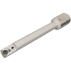 Iscar - 16mm Min Bore Diam, 141.99mm OAL, 16mm Shank Diam, IHAXF-E Indexable Boring Bar - 119.99mm Max Bore Depth, TPGX 73.. Insert - Apex Tool & Supply