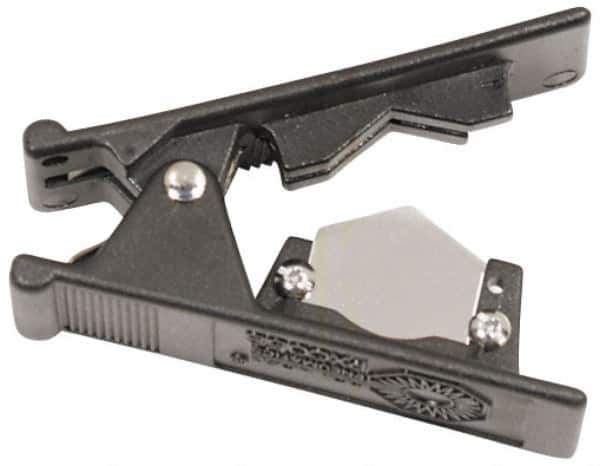 Coilhose Pneumatics - 1/4" ID, 50' Long, Transparent Blue Polyurethane Coiled & Self Storing Hose - 200 Max psi, No Fittings - Apex Tool & Supply