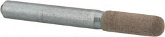 Cratex - 1/4" Head Diam x 3/4" Thickness, A24, Ball Nose End, Aluminum Oxide Mounted Point - Fine Grade, 120 Grit, 36,370 RPM - Apex Tool & Supply